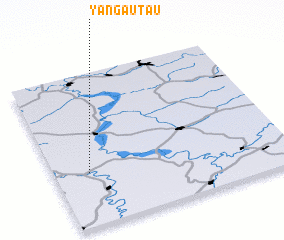 3d view of Yangau-Tau