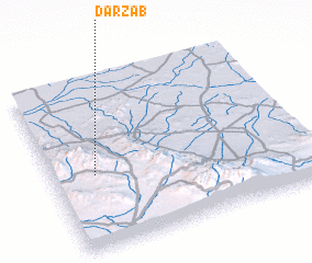 3d view of Darz Āb