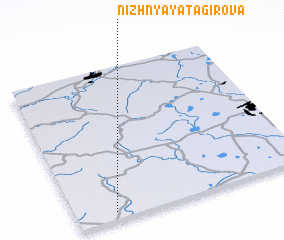 3d view of Nizhnyaya Tagirova