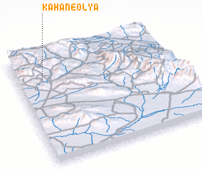 3d view of Kāhān-e ‘Olyā