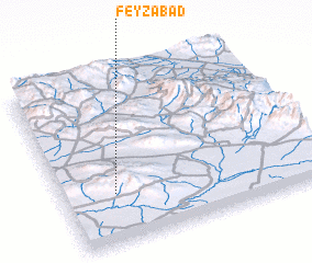 3d view of Feyzābād