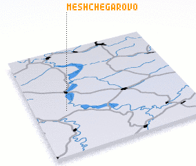 3d view of Meshchegarovo