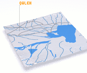 3d view of Qal‘eh