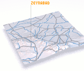 3d view of Zeynābād