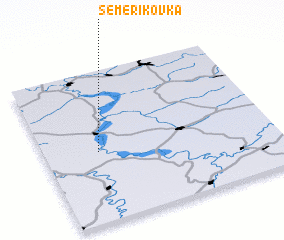 3d view of Semerikovka