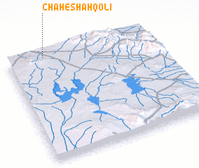 3d view of Chāh-e Shāhqolī