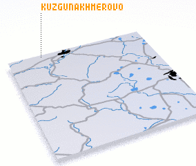 3d view of Kuzgun-Akhmerovo