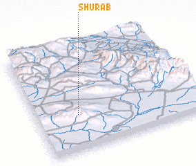 3d view of Shūr Āb