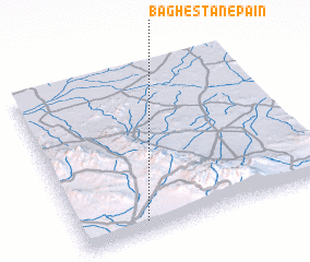 3d view of Bāghestān-e Pā\