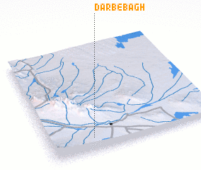 3d view of Darb-e Bāgh