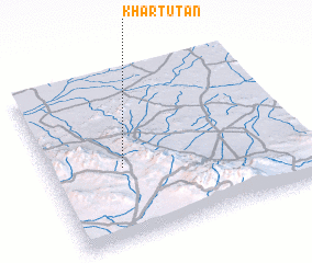 3d view of Khār Tūtān