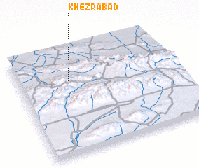 3d view of Khezrābād