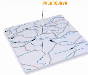 3d view of Poldnëvaya