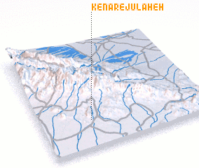 3d view of Kenār-e Jūlāheh