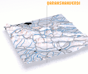 3d view of Qarah Shāhverdī