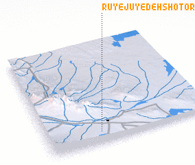 3d view of Rū-ye Jū-ye Deh Shotor