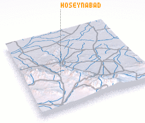 3d view of Ḩoseynābād