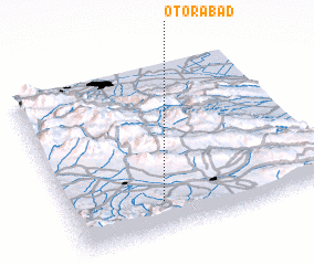 3d view of Otorābād