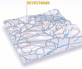 3d view of Neyestānak