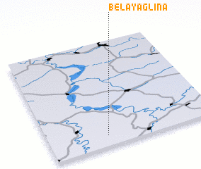3d view of Belaya Glina