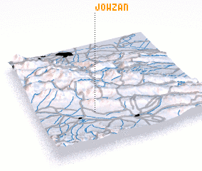 3d view of Jowzān