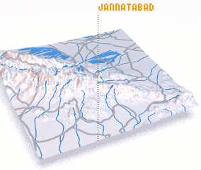 3d view of Jannatābād