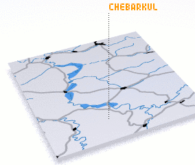 3d view of Chebarkul\