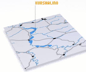 3d view of Kurshalino