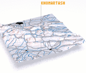 3d view of Khomārtāsh