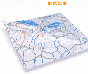 3d view of Nargesān