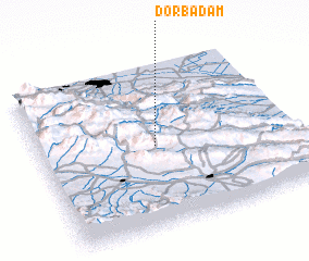 3d view of Dor Bādām