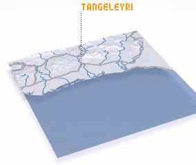 3d view of Tang-e Leyrī