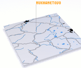 3d view of Mukhametovo