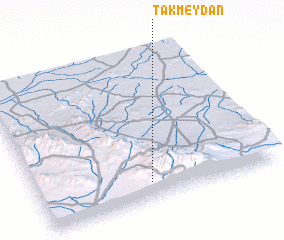 3d view of Tak Meydān