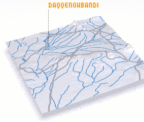 3d view of Daqq-e Nowbandī