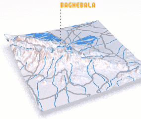 3d view of Bāgh-e Bālā