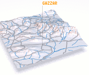 3d view of Gaz̄z̄ār