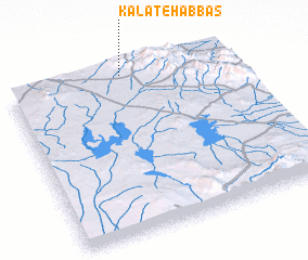 3d view of Kalāteh ‘Abbās