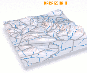 3d view of Barag Shāhī