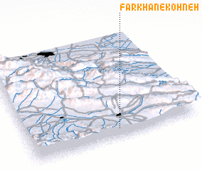 3d view of Farkhān-e Kohneh