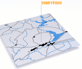 3d view of Sharypovo