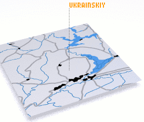 3d view of Ukrainskiy