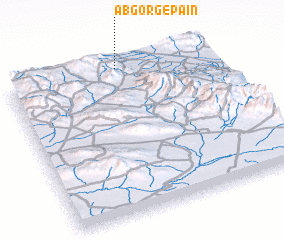 3d view of Āb Gorg-e Pā\