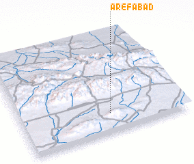 3d view of ‘Ārefābād