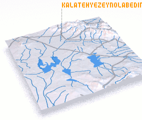 3d view of Kalāteh-ye Zeyn ol ‘Ābedīn