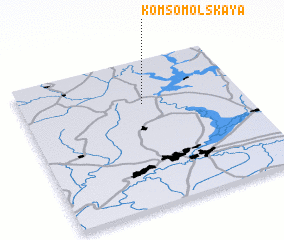 3d view of Komsomol\