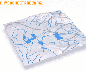 3d view of Tolombeh-ye Qohestān-e Zangū