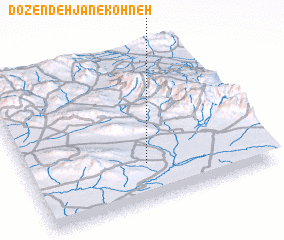 3d view of Do Zendeh Jān-e Kohneh