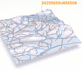3d view of Do Zendeh Jān-e Now