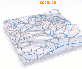 3d view of Garmjān